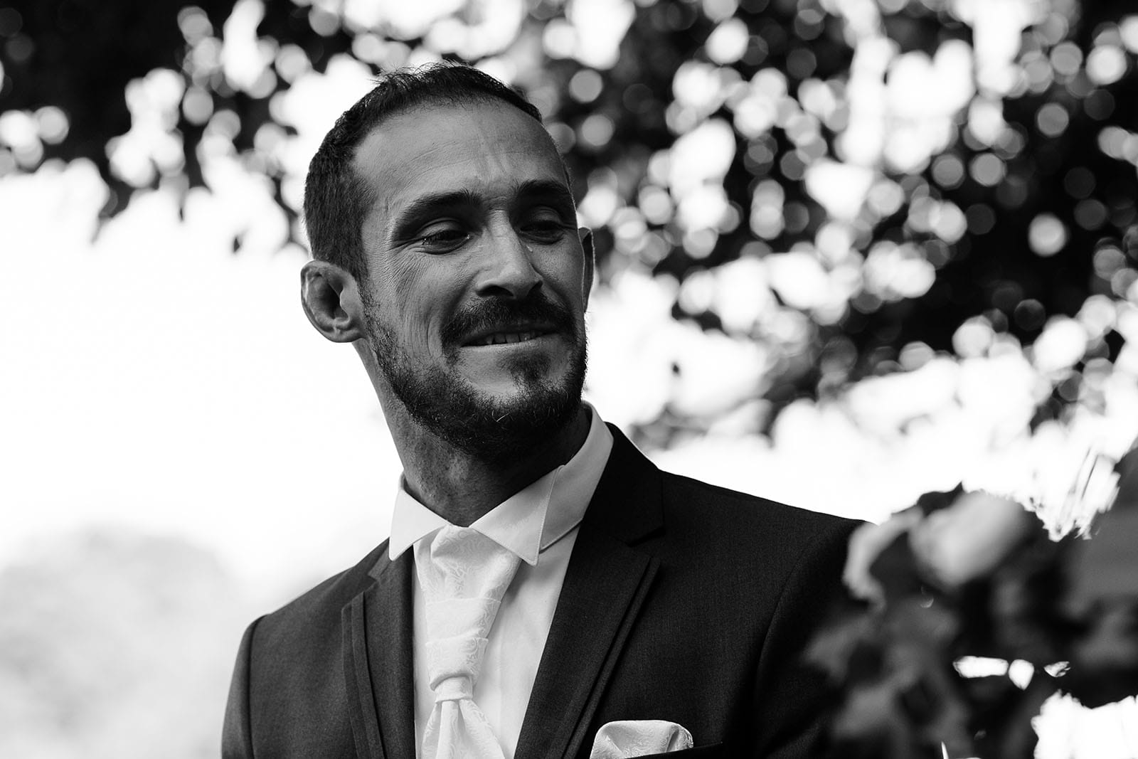 photographe de mariage Saint Etienne émotion joie bonheur cérémonie laique mariage champêtre