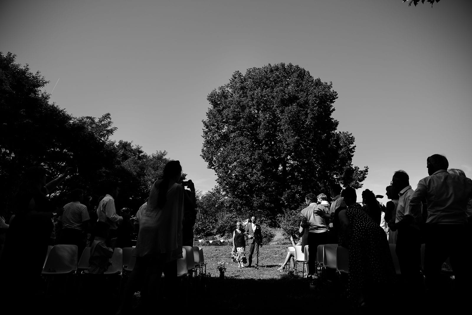 photographe de mariage Saint Etienne émotion joie bonheur cérémonie laique mariage champêtre