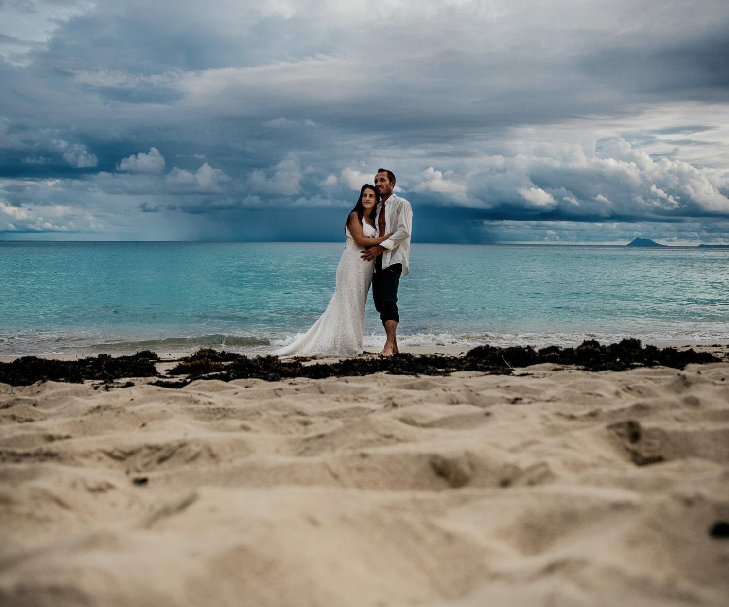 Mariage à St Barth. Castille ALMA photographe de mariage aux Antilles