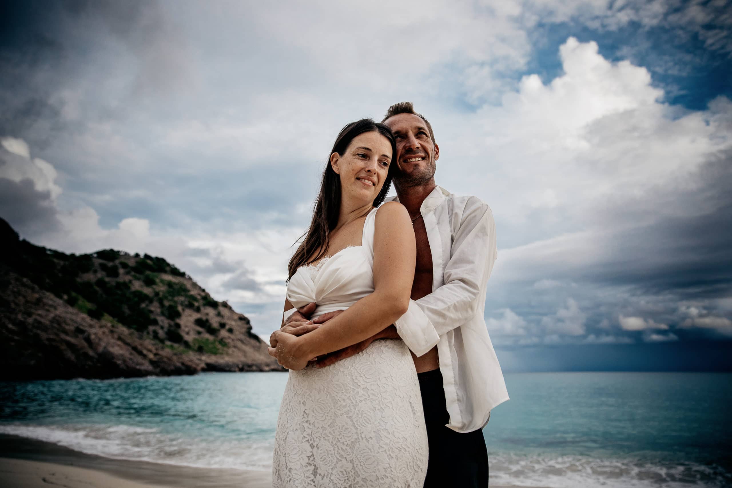 Mariage à St Barth. Castille ALMA photographe de mariage aux Antilles