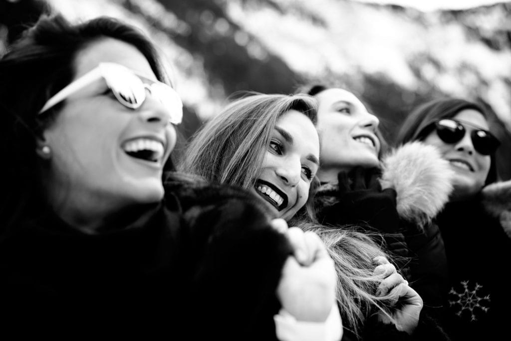 Meilleurs avis photographe enterrement de vie de jeune fille montagne Enterrement de vie de jeune fille - Courchevel Séance photo par Castille ALMA