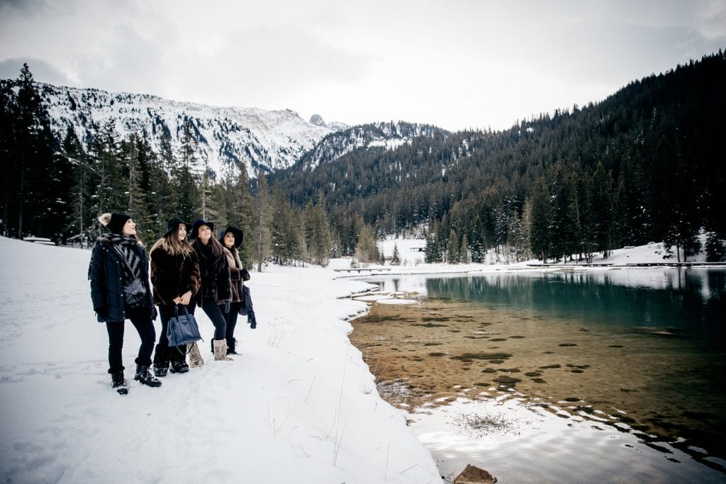 Enterrement de vie de jeune fille - Courchevel Séance photo par Castille ALMA