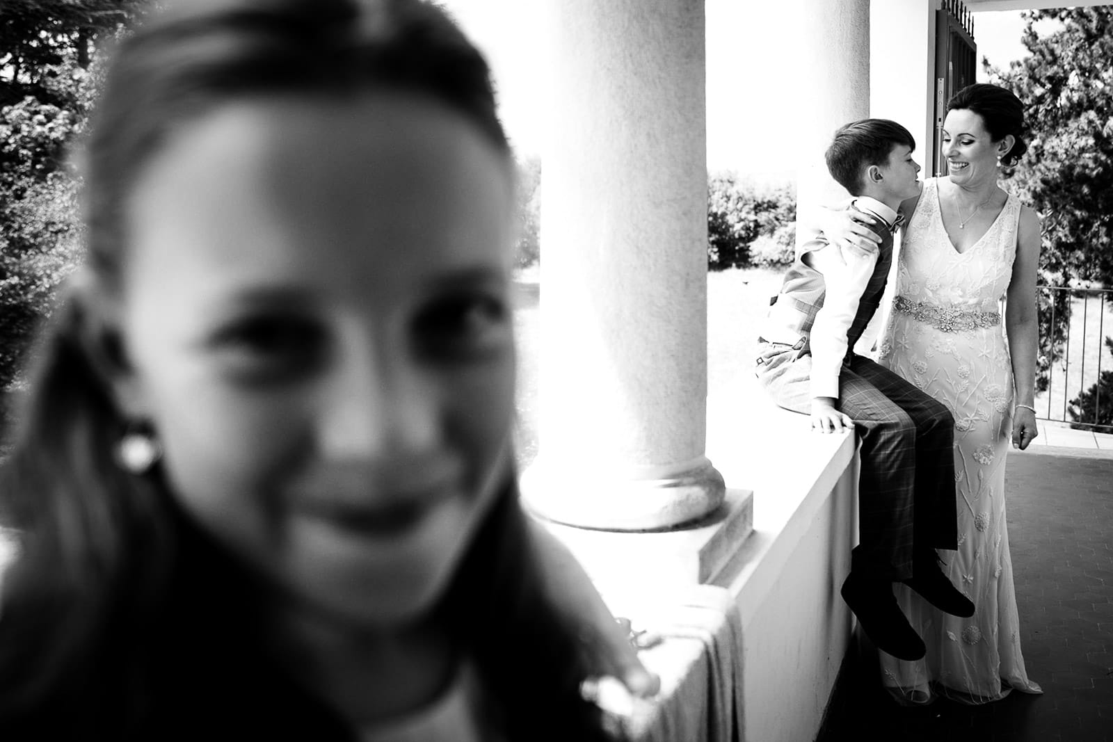 Photographe de mariage au château des Vergers