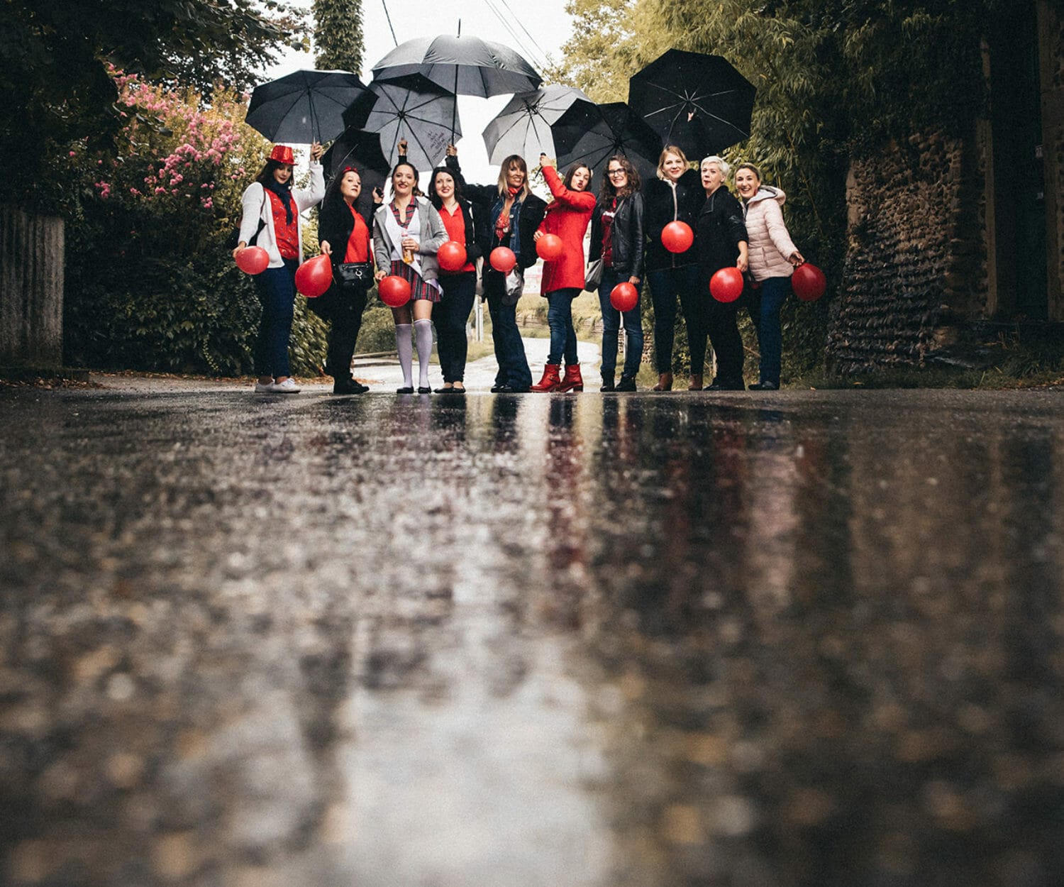 Photographe enterrement de vie de jeune fille Grenoble