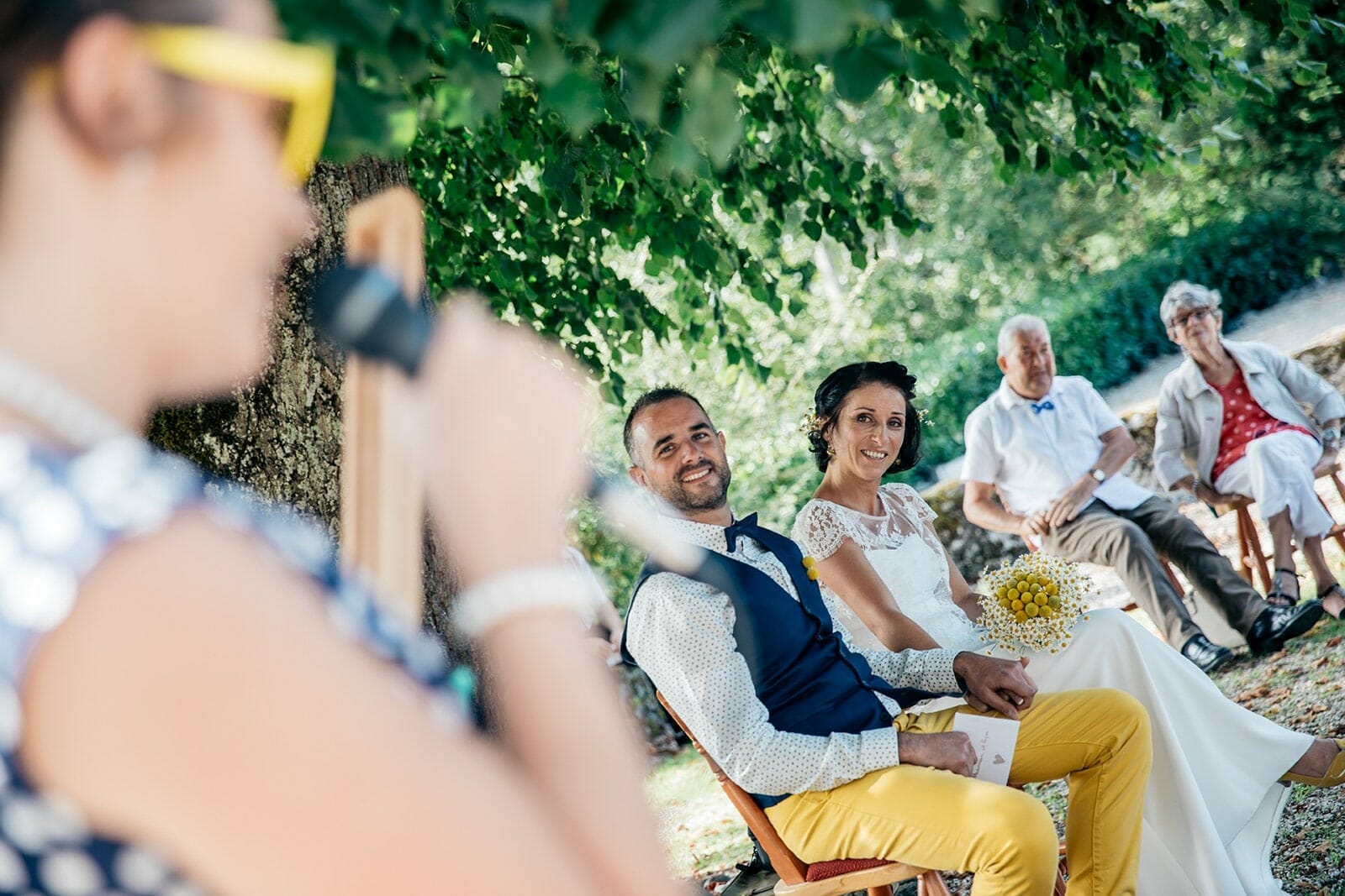 Photographe de mariage bohème à Aurillac