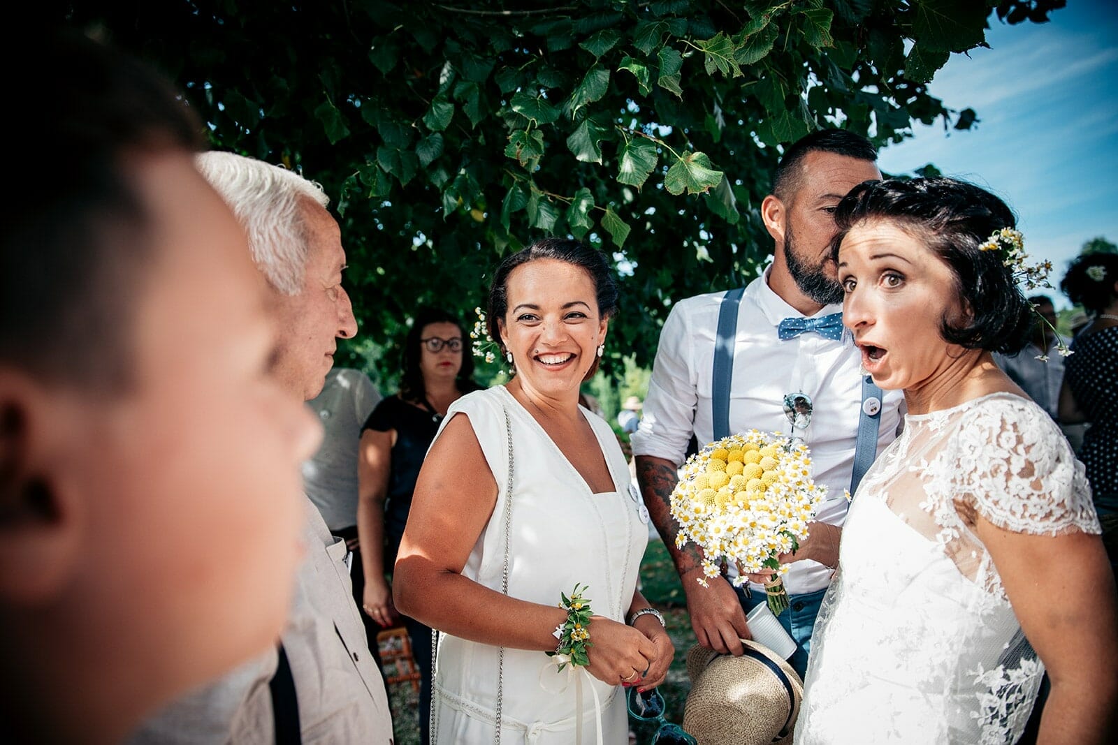 Photographe de mariage bohème à Aurillac
