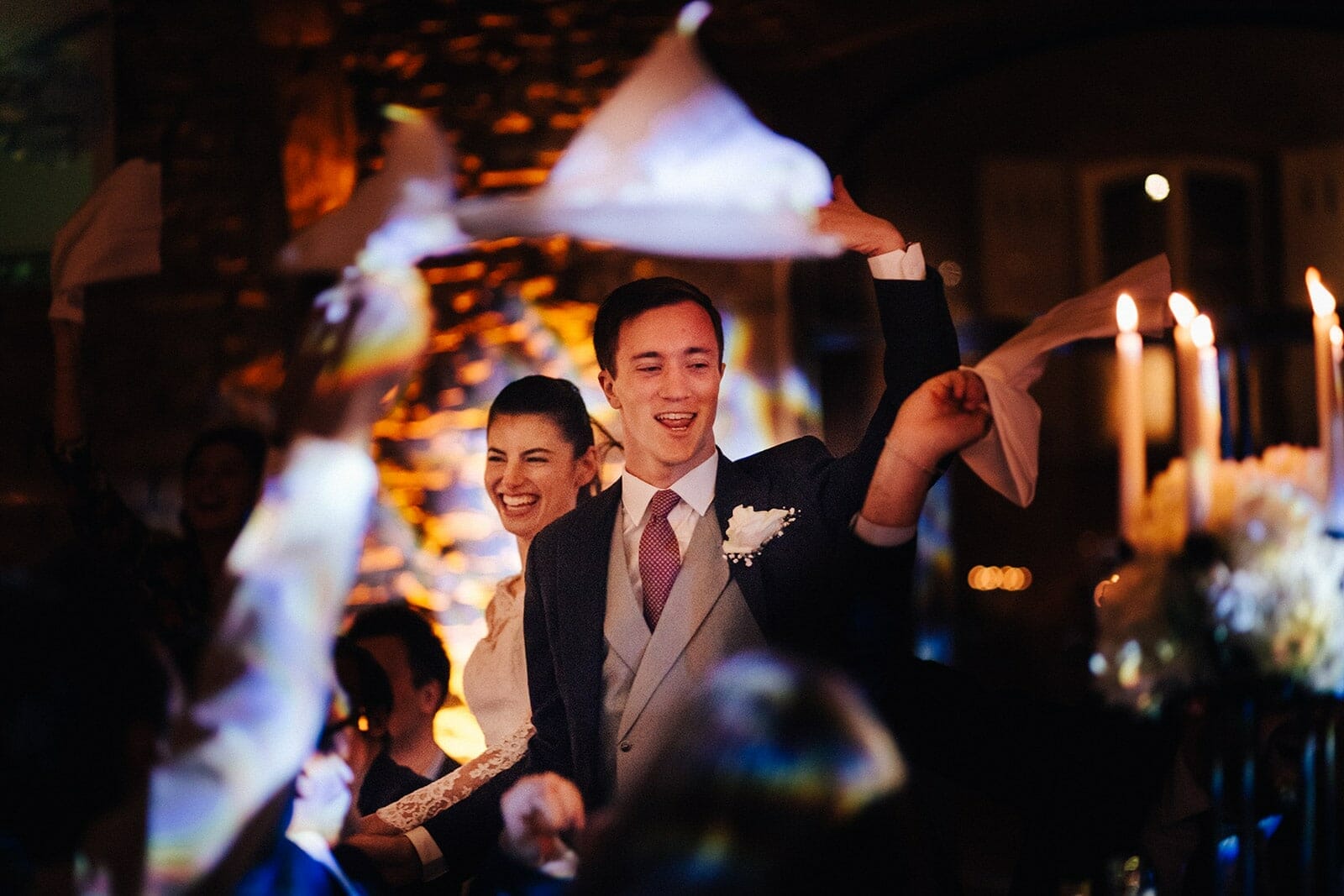 Photographe de mariage chic automne Jarnioux