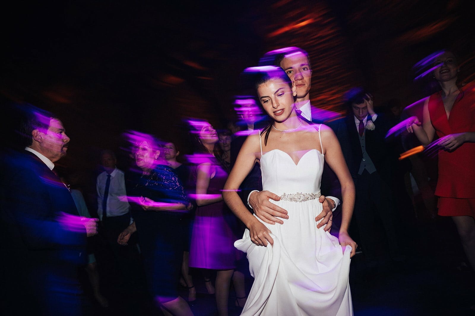 Photographe de mariage chic automne Jarnioux