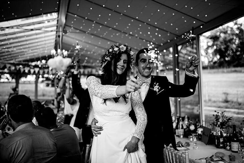 Photographe Mariage à l'Orangerie de Grange Merlin Castille Alma photographe de mariage