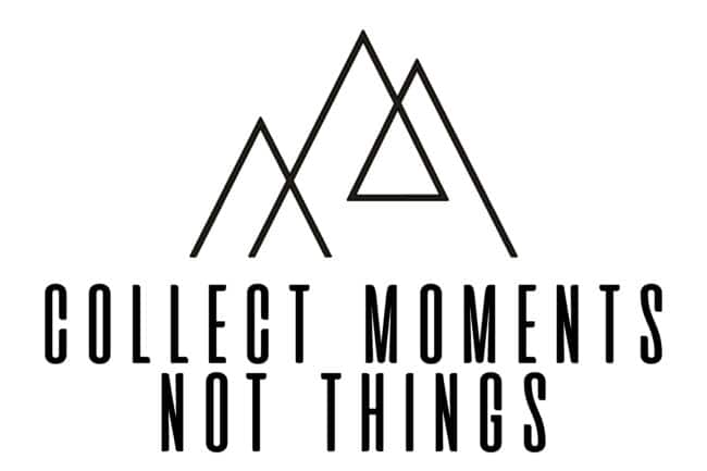 Castille ALMA quote : Collect moments not things