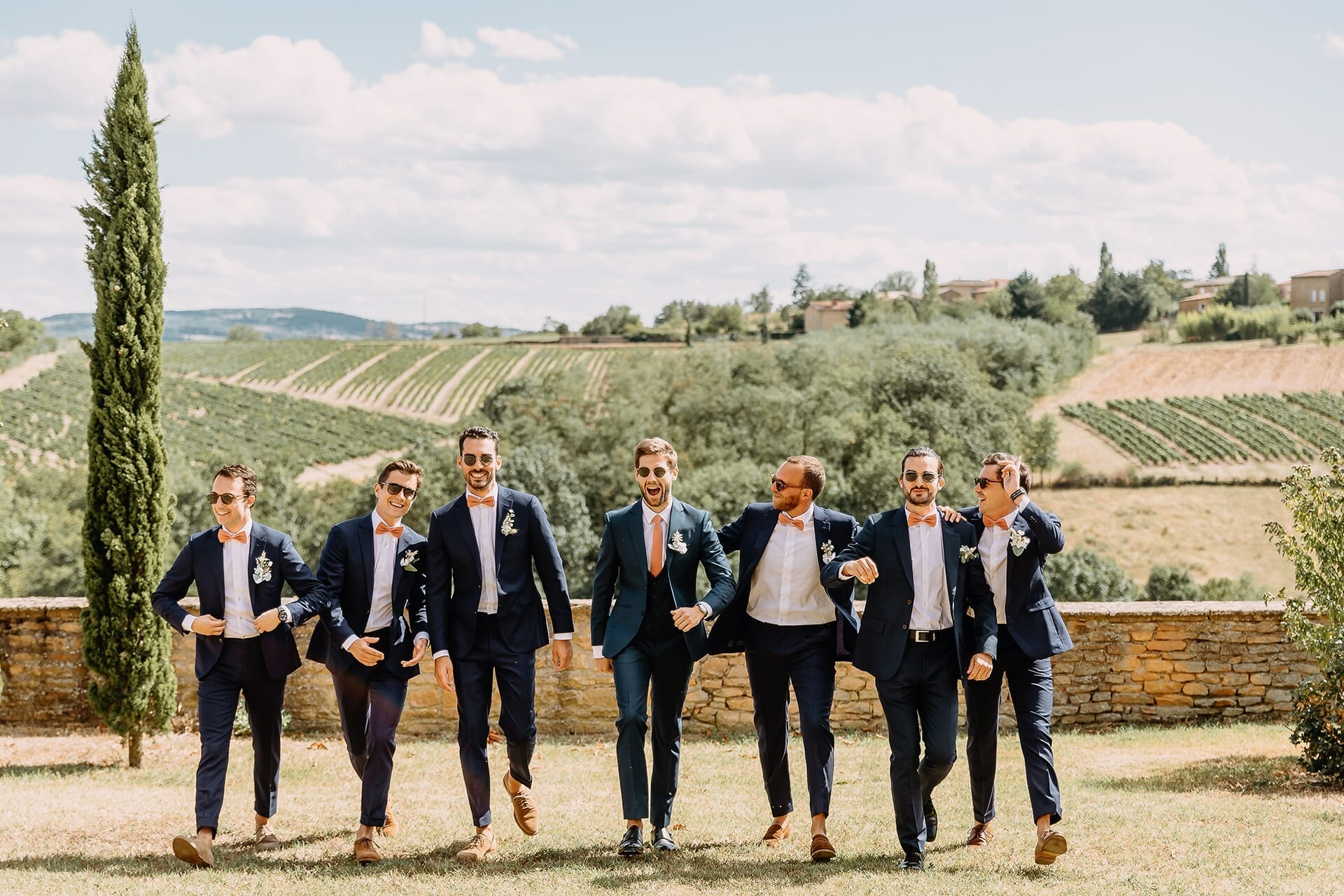 Photo de groupe mariage - Castille ALMA photographe de mariage