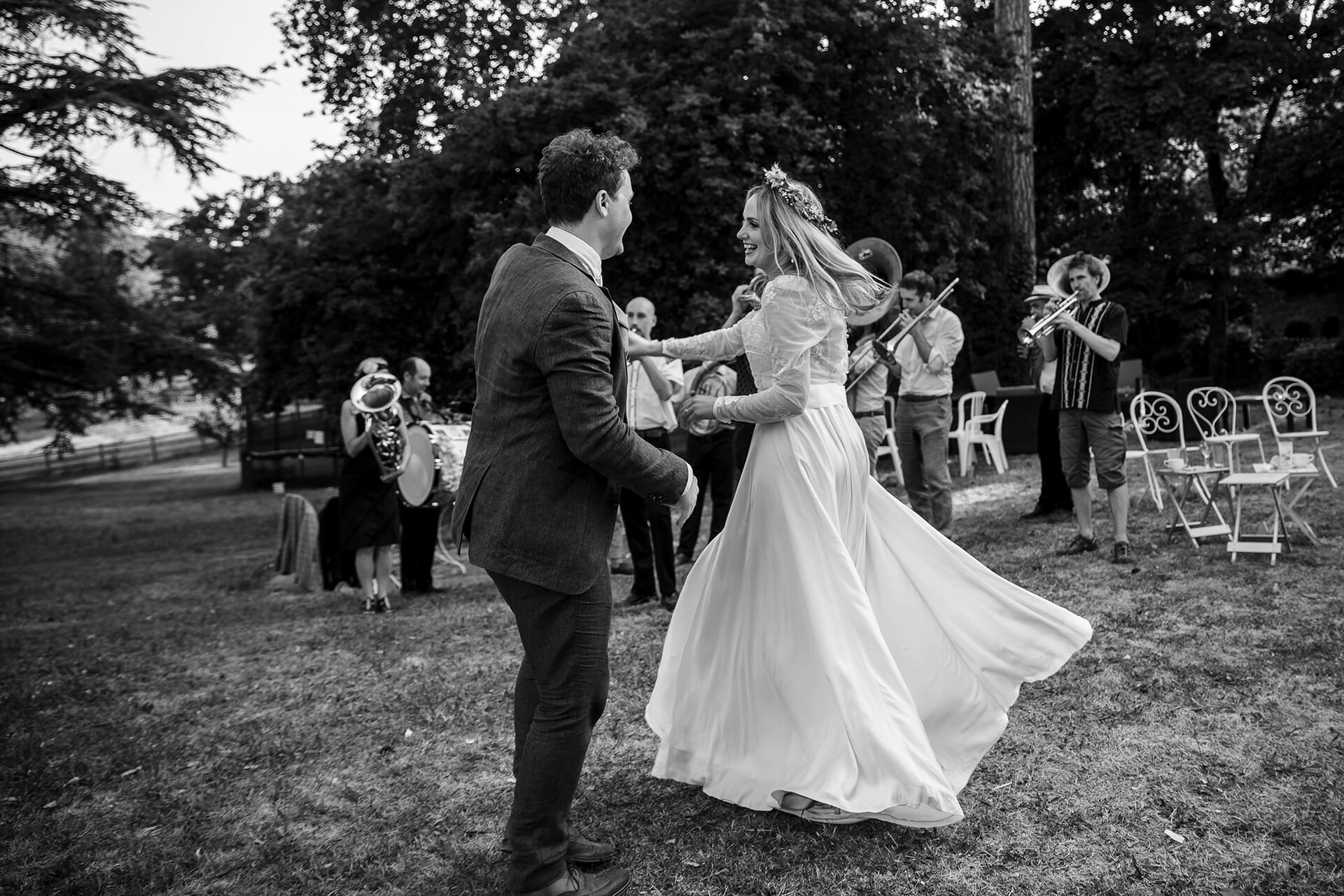 Photographe mariage laic Chateau de Gaudras Ardèche @castillealma
