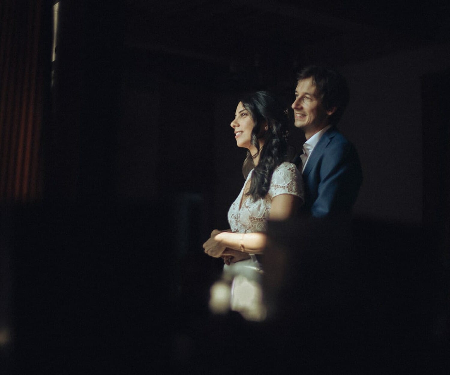 Castille Alma photographe de mariage à la maison. Mariage Intime